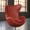 Кресло-яйцо Red Egg Rotating — 45°