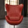 Кресло-яйцо Red Egg Rotating — фронт