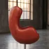 Кресло-яйцо Red Egg Rotating — профиль