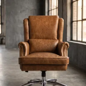 Офисное кресло Professor Office Chair в стиле лофт — купить в OLD LOFT
