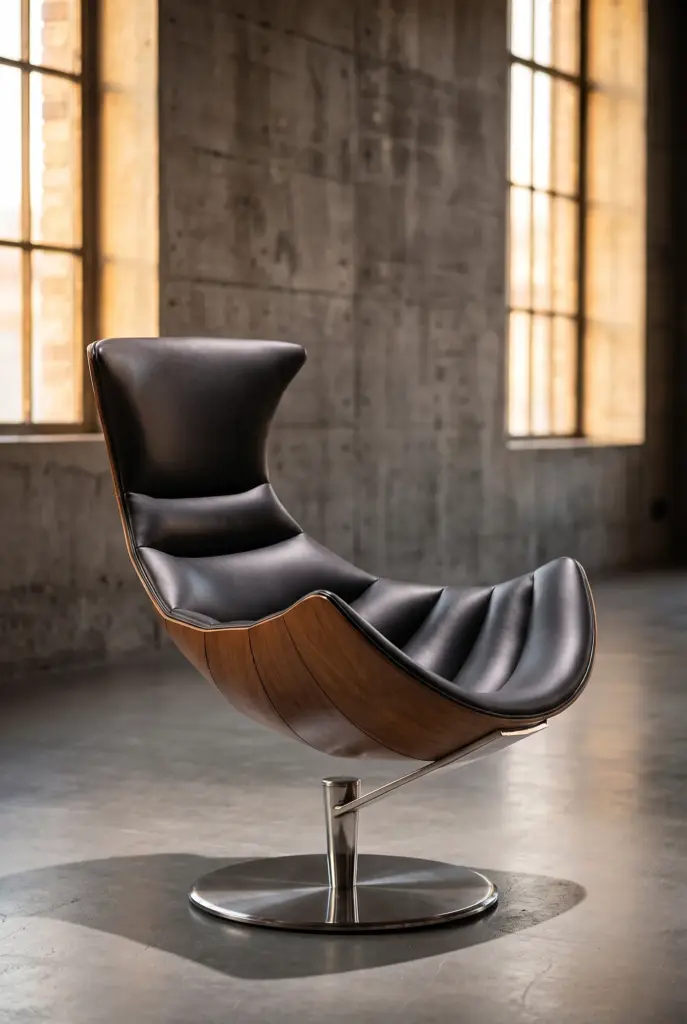 Lobster Chair & Ottoman