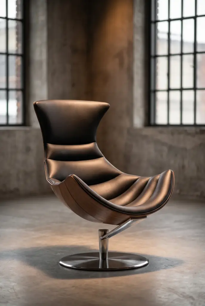 Lobster Chair & Ottoman