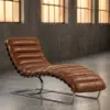 Шезлонг Nomad Black, Steel Frame — 45°