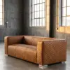 Трехместный диван Atlant, Quilted Leather — 45°