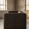 Трехместный диван Atlant, Quilted Leather — профиль