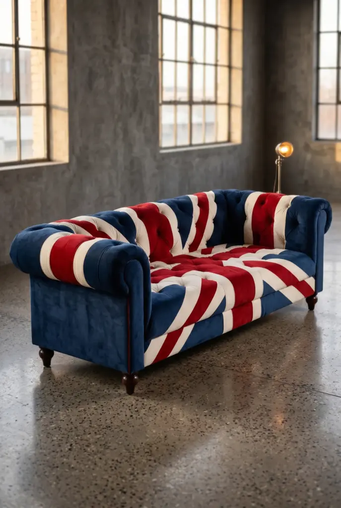 Трехместный диван Britain 3 Seats