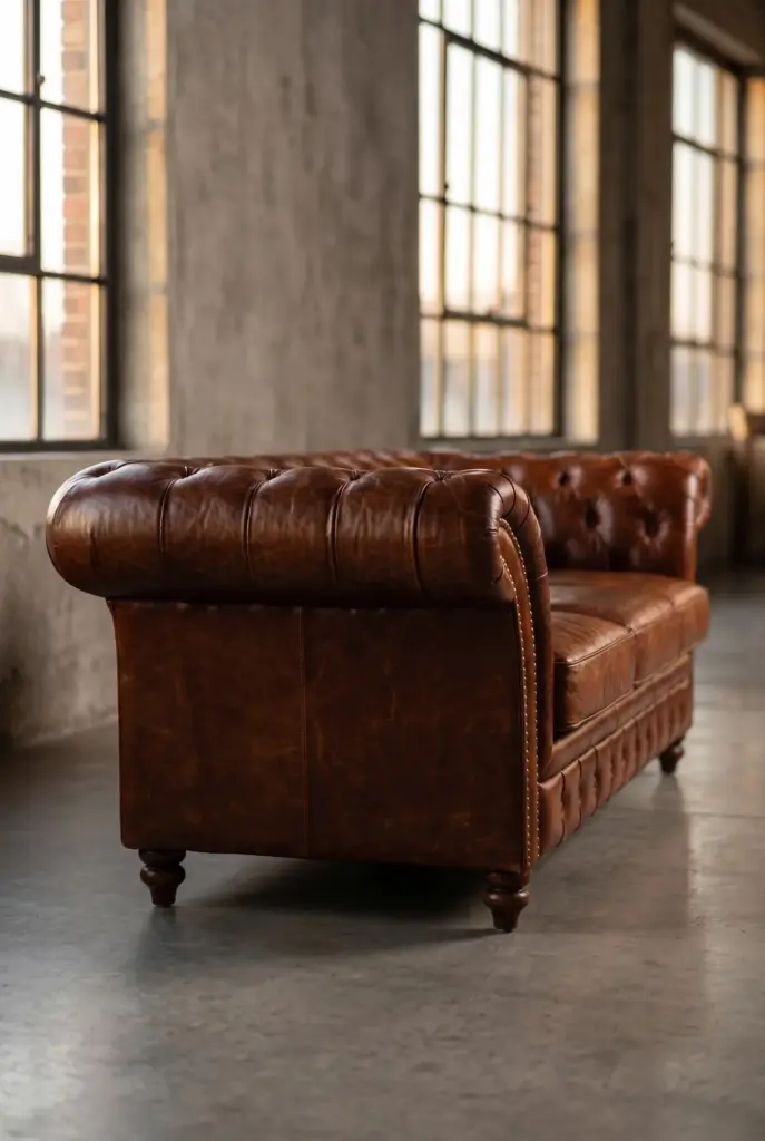 Трехместный диван Milan Brown 3 Seats