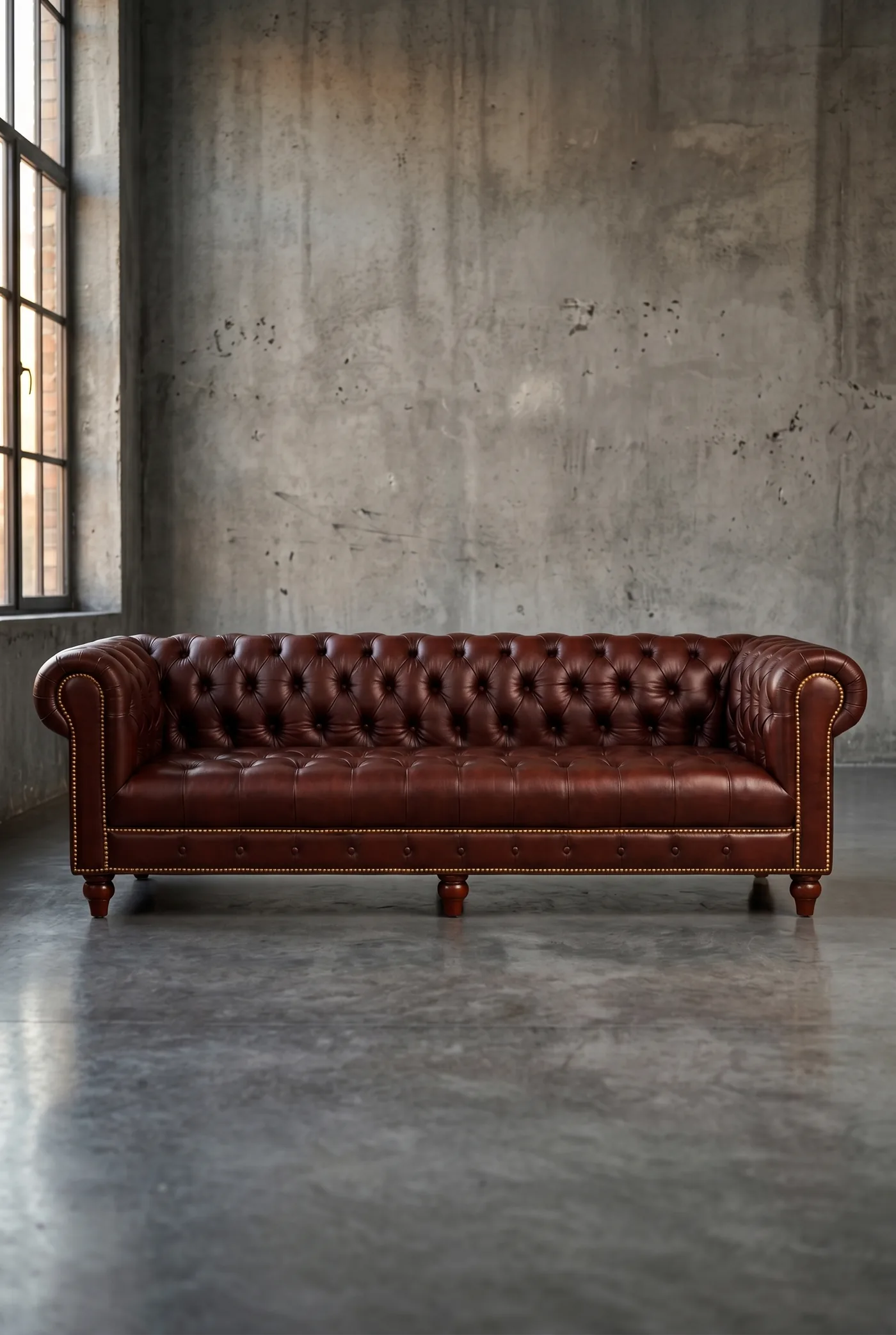 Трехместный диван Nottingham Quilted Leather