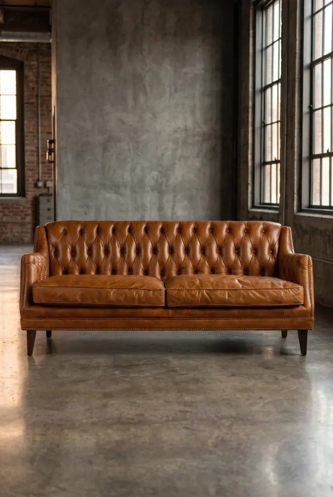 Трехместный диван Royal, Dark Leather