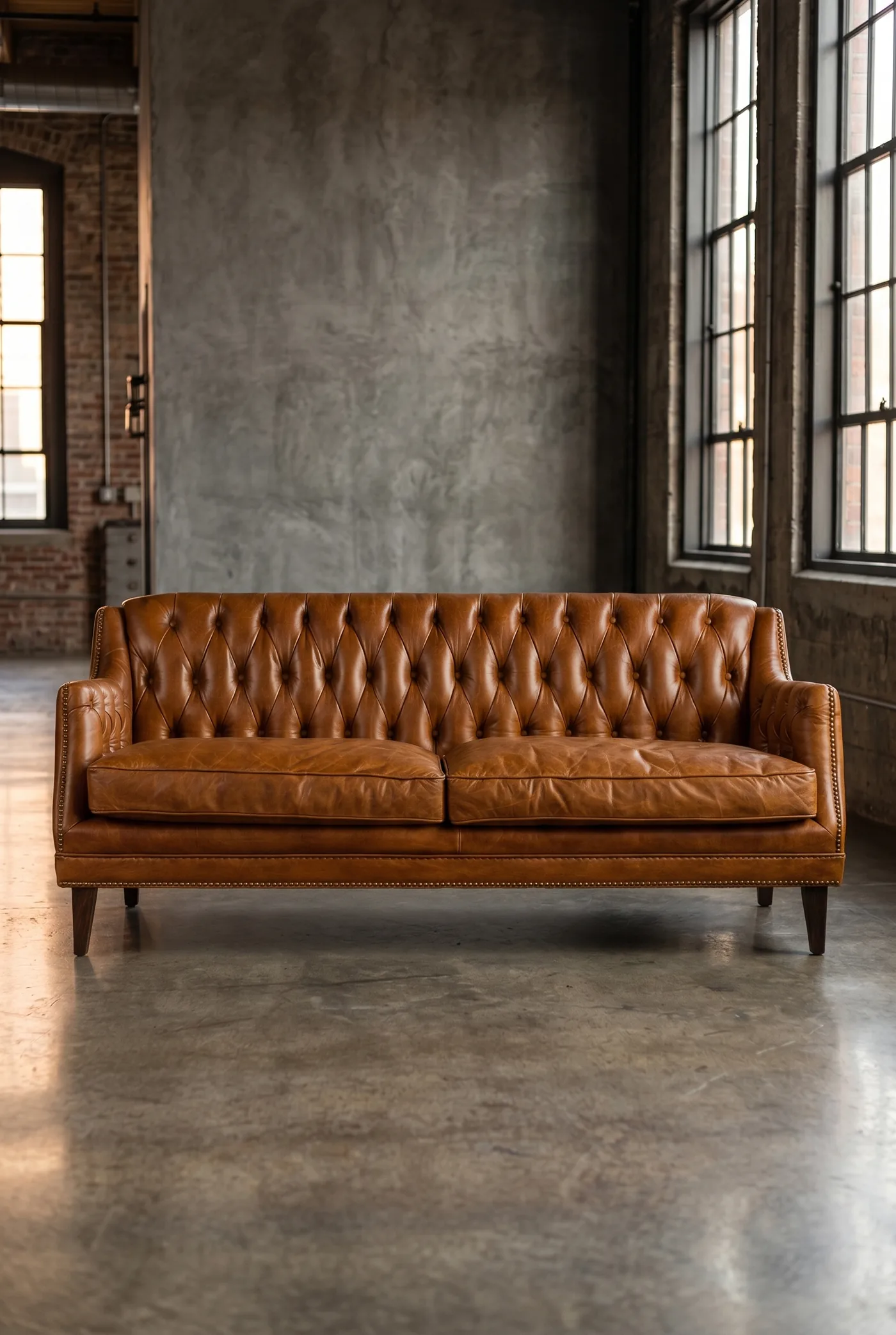 Трехместный диван Royal, Dark Leather