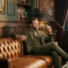 Трехместный диван Royal, Dark Leather — в интерьере