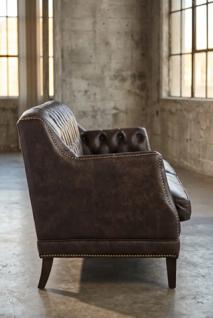 Трехместный диван Royal, Dark Leather