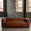 Трехместный диван Tuxedo, Wooden Legs — фронт