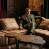 Угловой диван Martini Yellow Leather — в интерьере