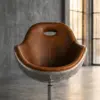 Вращающееся кресло Pilot Egg Rotating — фронт