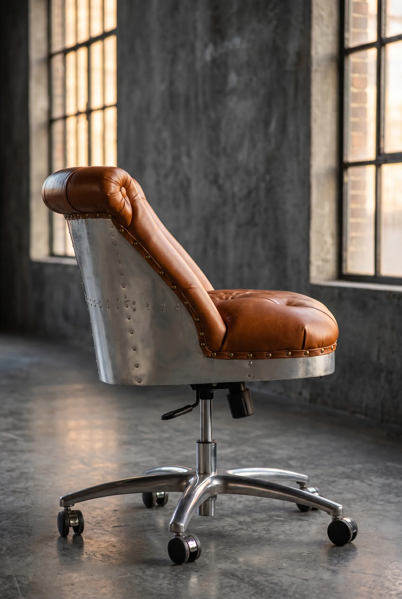 Вращающееся кресло Steampunk Functional Rotating