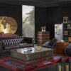 Карта World Map Interior Accessory — в интерьере