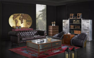 Карта World Map Interior Accessory — в интерьере