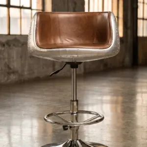 Барный стул Aluminum Vintage, Functional в стиле лофт — купить в OLD LOFT