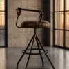 Барный стул Barista Iron Base — профиль