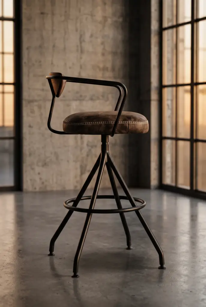 Барный стул Barista Iron Base