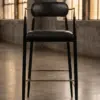 Барный стул Tall Agate Steel Armrest — фронт