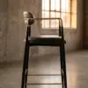 Барный стул Tall Agate Steel Armrest — профиль