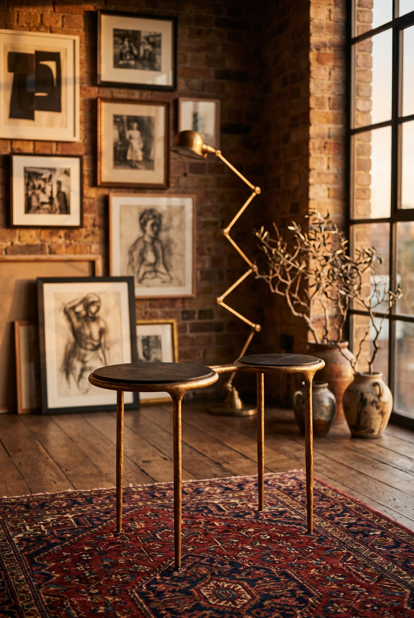 Боковой стол Flamingos Side Table — деталь материала