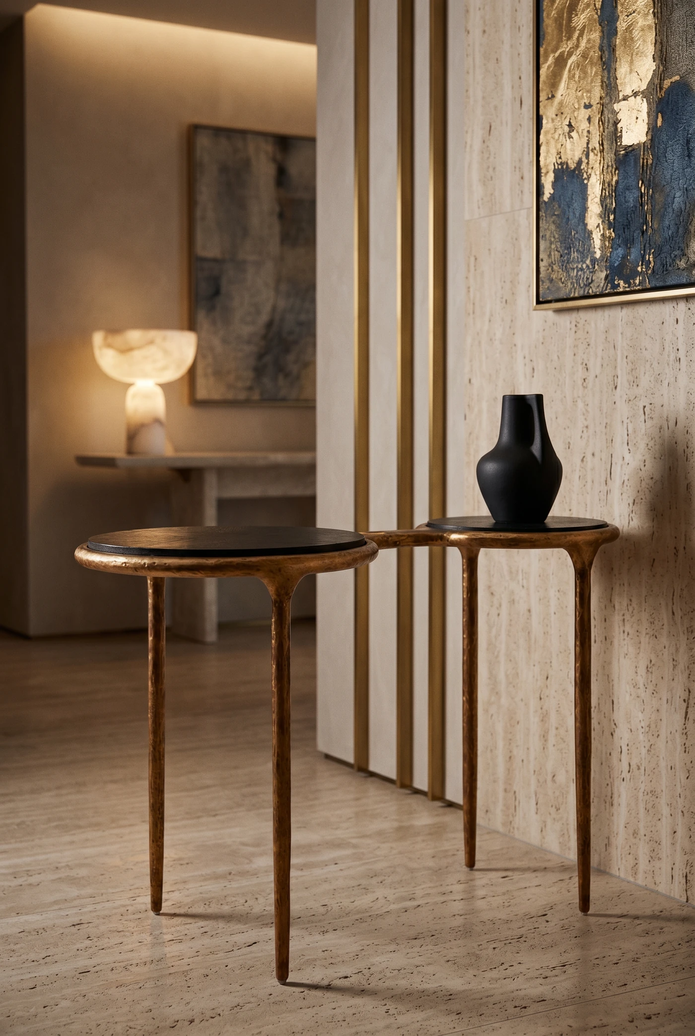 Боковой стол Flamingos Side Table — в интерьере