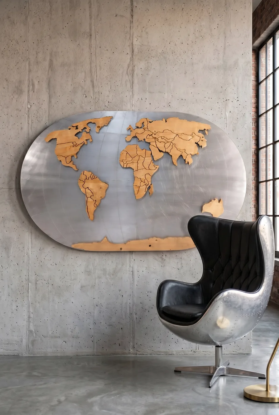 Карта World Map Little Card — деталь