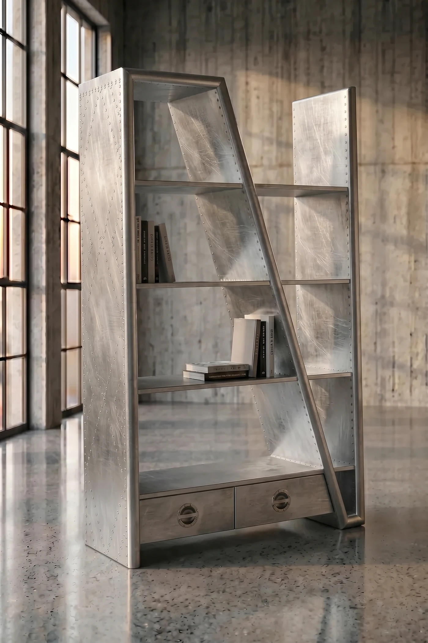 Книжный шкаф Creative Aluminum Base