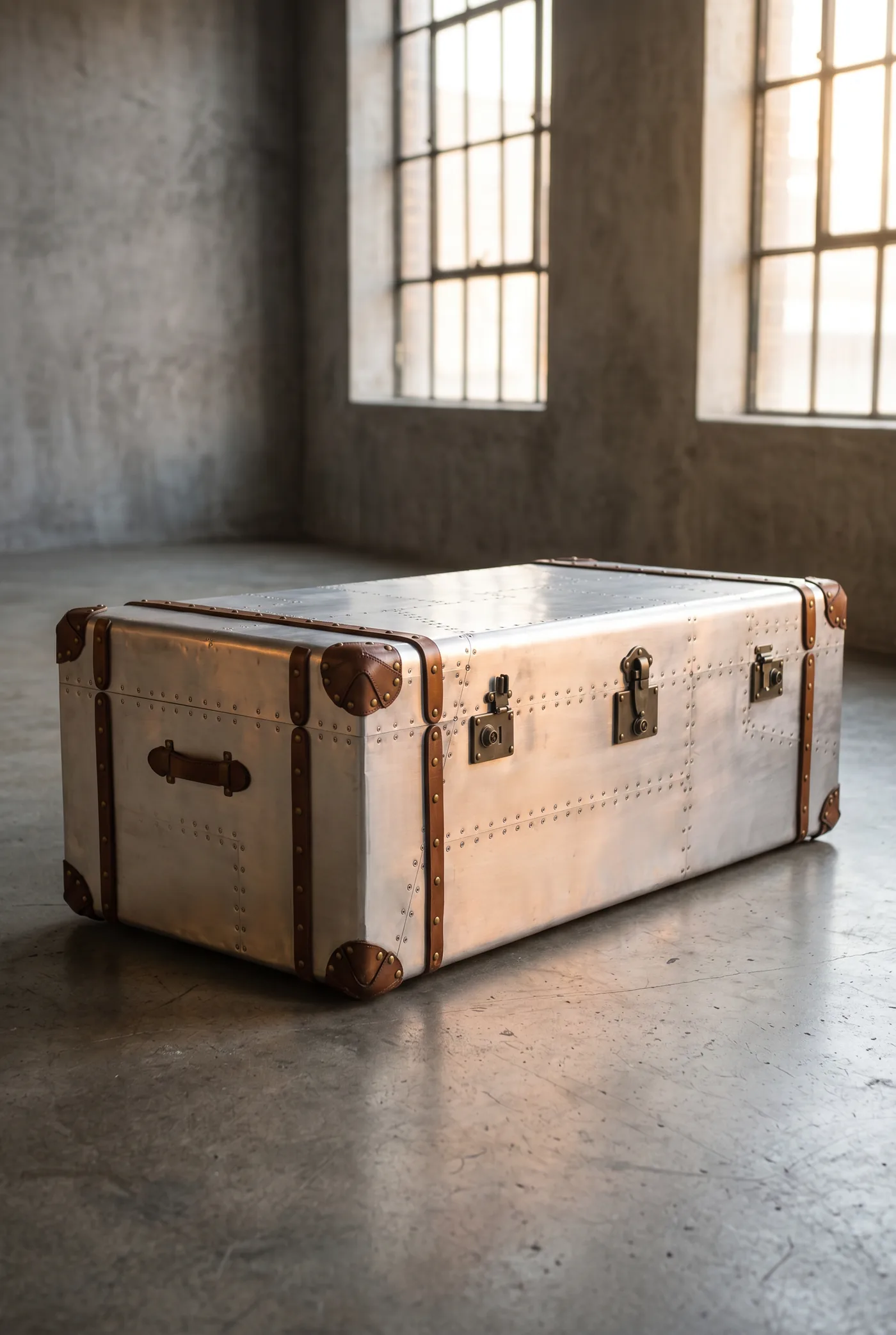 Кофейный стол Aviator Coffee Chest Aluminum — 45°