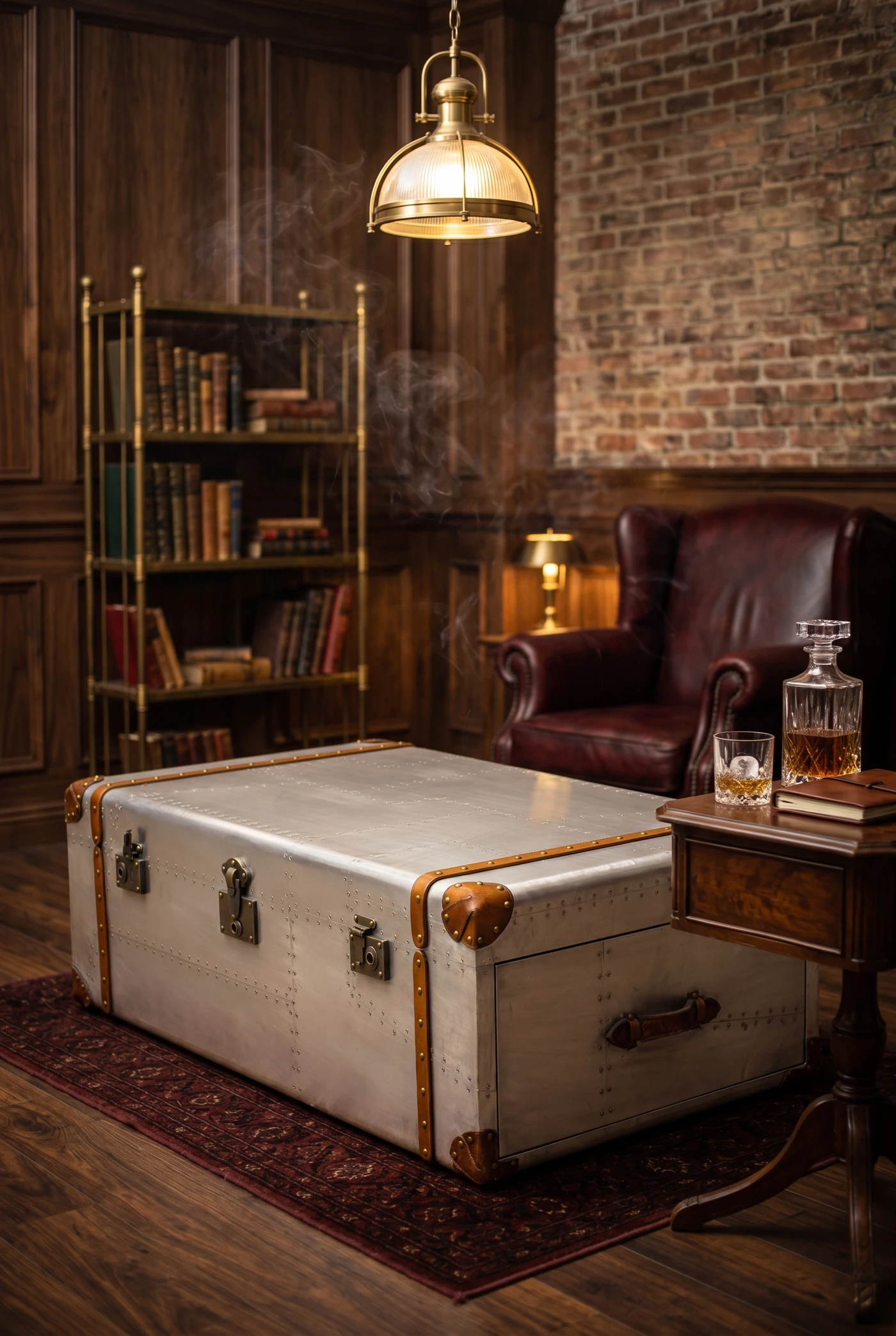 Кофейный стол Aviator Coffee Chest Aluminum — фото 6