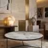 Кофейный столик «Кратер» — в интерьере