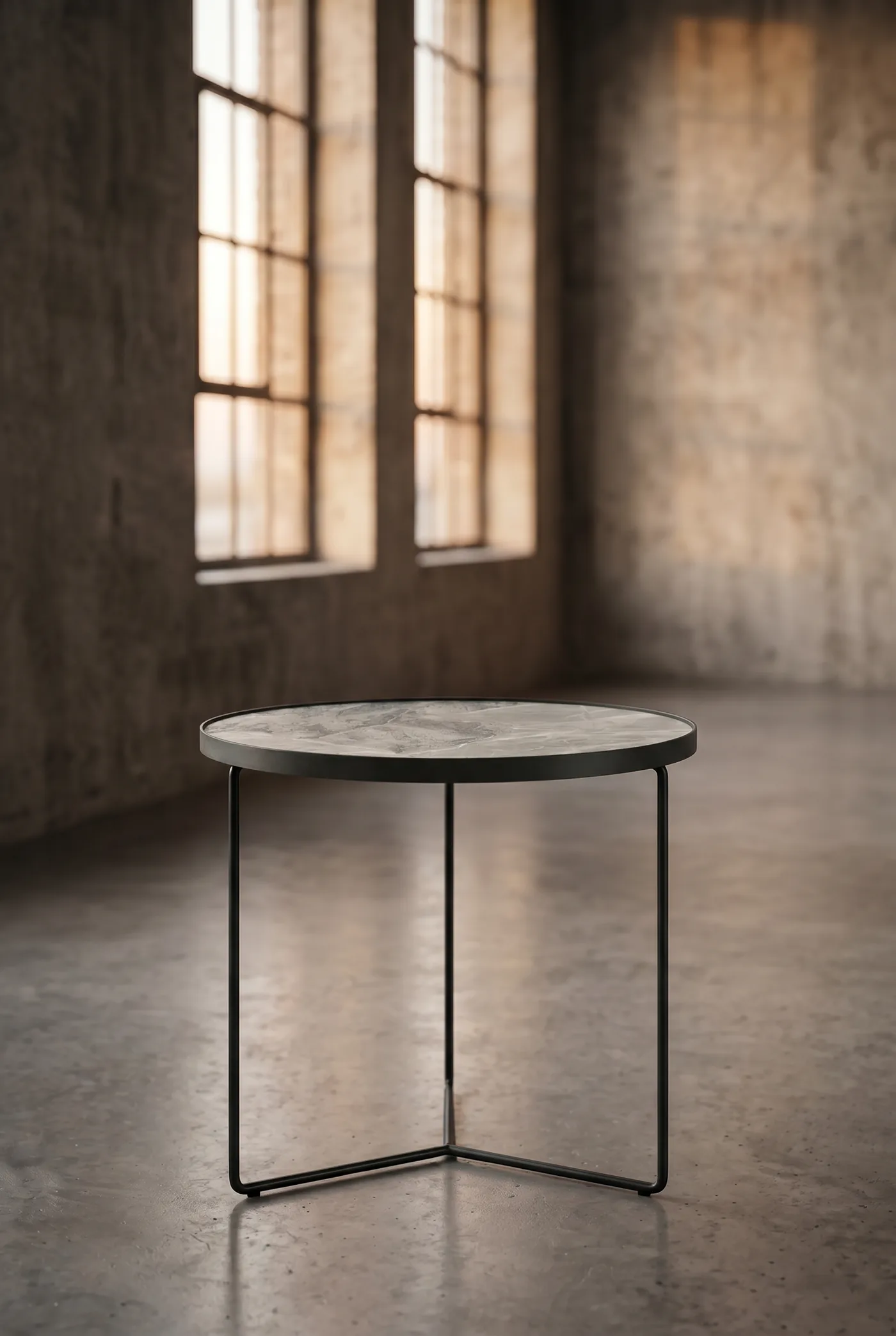 Кофейный столик Ceramic Circle Black