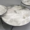 Кофейный столик Ceramic Circle Iron — фото 5