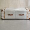 Кофейный столик Traveler Leather and Aluminum — фото 3