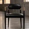 Обеденный стул Agate Steel Armrests — фронт