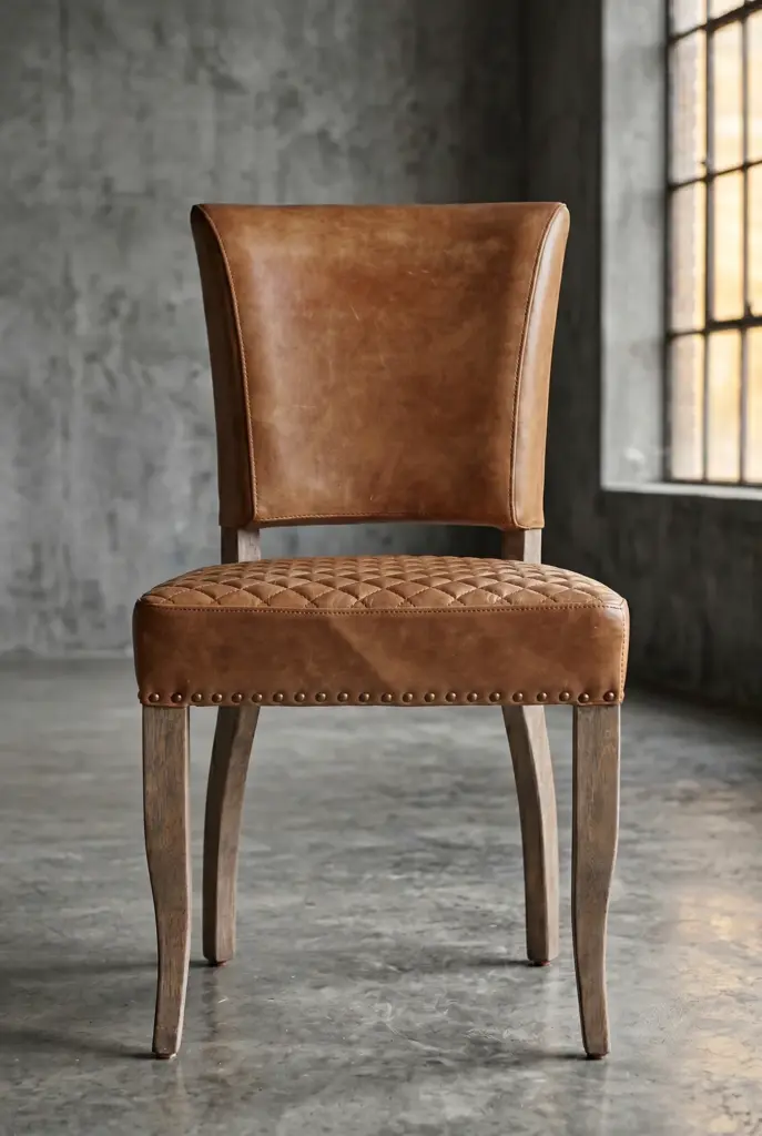 Обеденный стул Louis Dining Chair в стиле лофт — купить в OLD LOFT