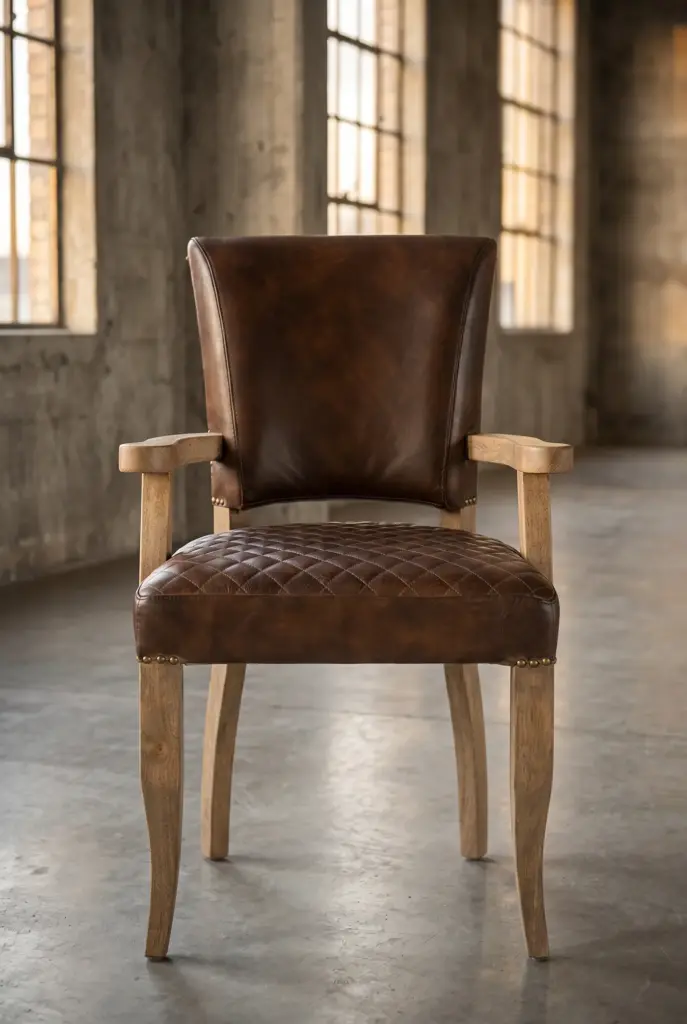 Обеденный стул Pilgrim Dining Chair в стиле лофт — купить в OLD LOFT