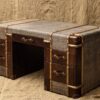 Офисный стол Traveler, Leather and Rattan — фото 2