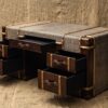 Офисный стол Traveler, Leather and Rattan — фото 3