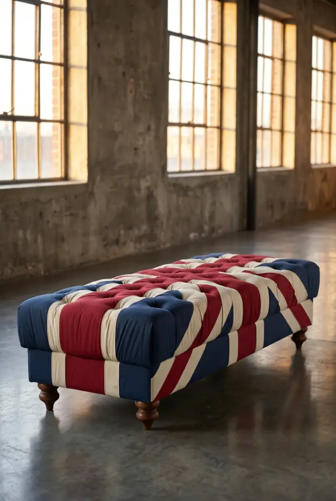 Банкетка Britain Long, Fabric Base