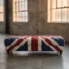 Банкетка Britain Long, Fabric Base — фронт