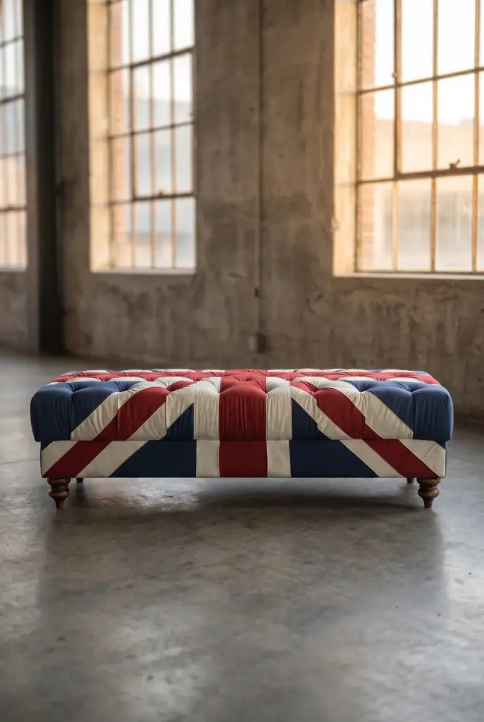Банкетка Britain Long, Fabric Base