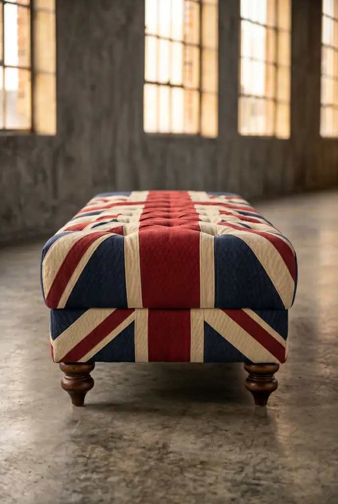 Банкетка Britain Long, Fabric Base