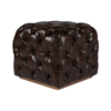 Пуф Chesterfield, Buttoned Leather — 45°