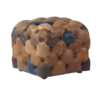 Пуф Chesterfield, Buttoned Leather — профиль