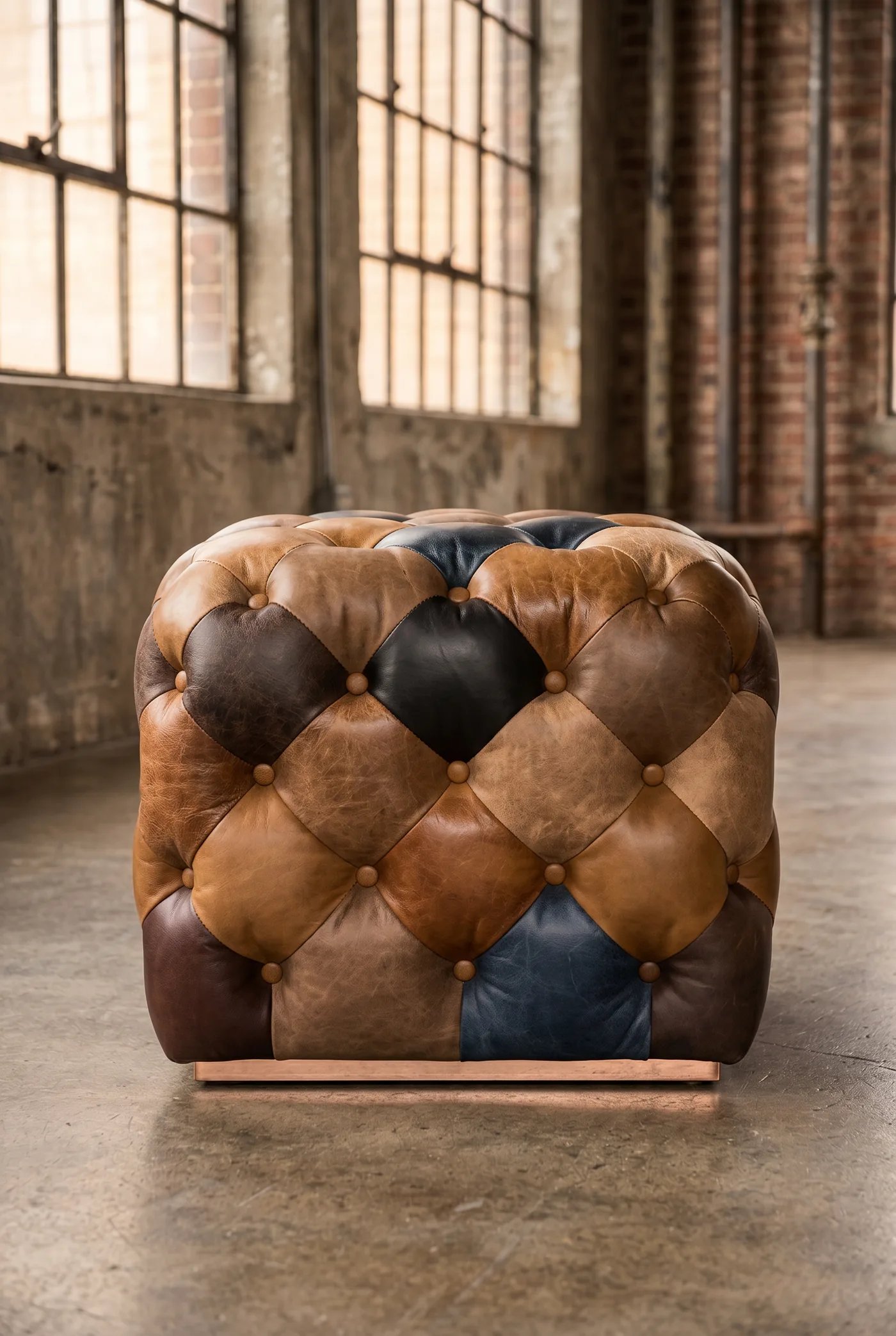 Пуф Chesterfield, Buttoned Leather