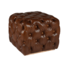 Пуф Chesterfield, Buttoned Leather — фронт